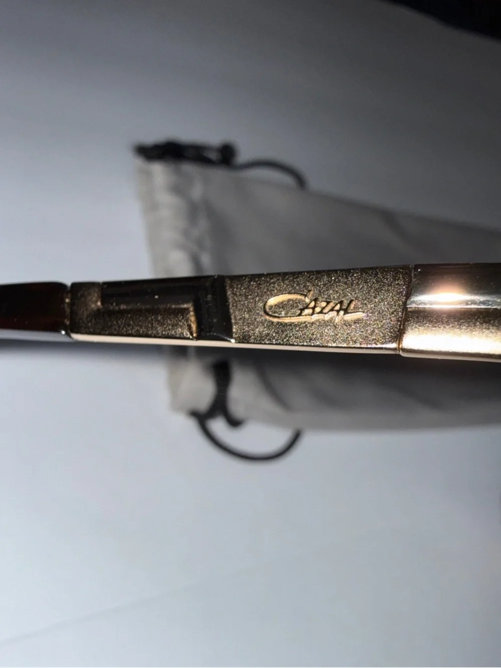 Cazal 9056 Sunglasses (Black & Gold)